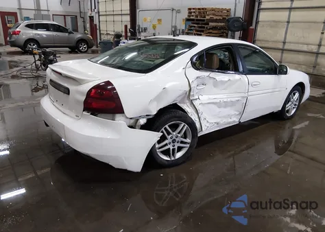 2006 Pontiac Grand Prix Gt z USA, uszkodzony, nr VIN 2G2WR584561176550